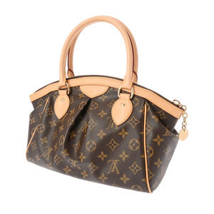 Louis Vuitton Tivoli Brown Handbag Canvas Monogram